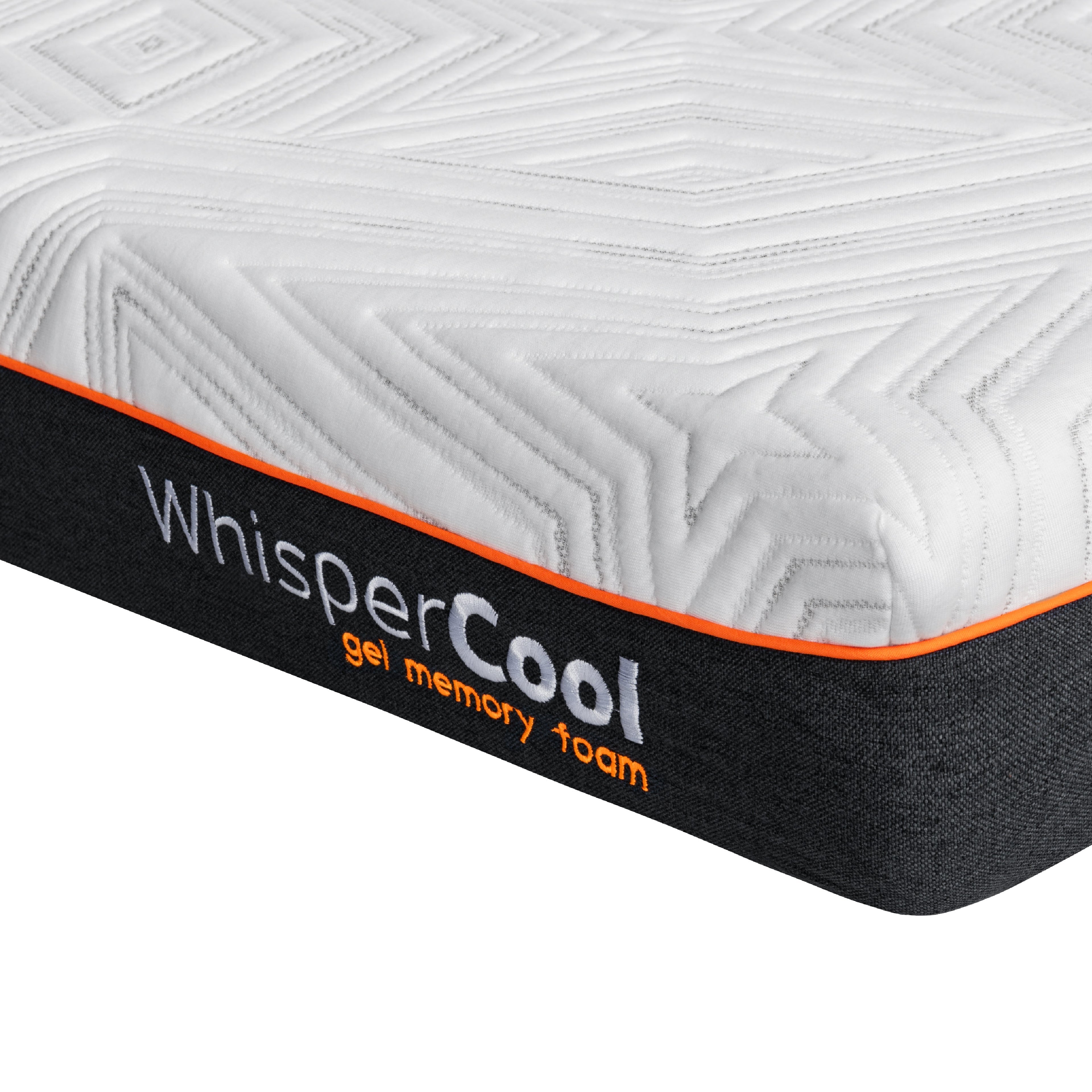 WhisperCool Gel Memory Foam King Single Mattress-Furniture &gt; Mattresses-PEROZ Accessories