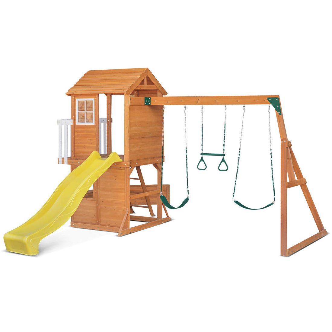 Lifespan Kids Springlake Play Centre With 2.2m Yellow Slide-Baby &amp; Kids &gt; Toys-PEROZ Accessories