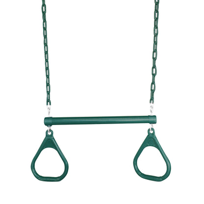 Lifespan Kids Pallas Play Tower with Metal Swing Set in Green Slide-Baby &amp; Kids &gt; Toys-PEROZ Accessories