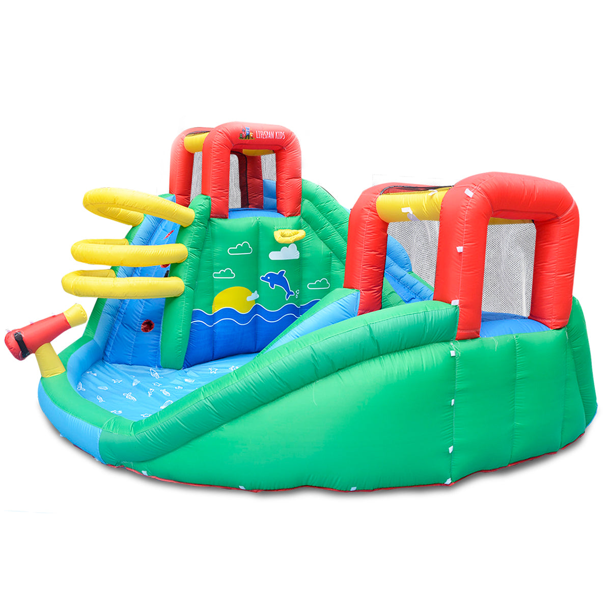 Lifespan Kids Atlantis Slide &amp; Splash-Water Play Toys-PEROZ Accessories