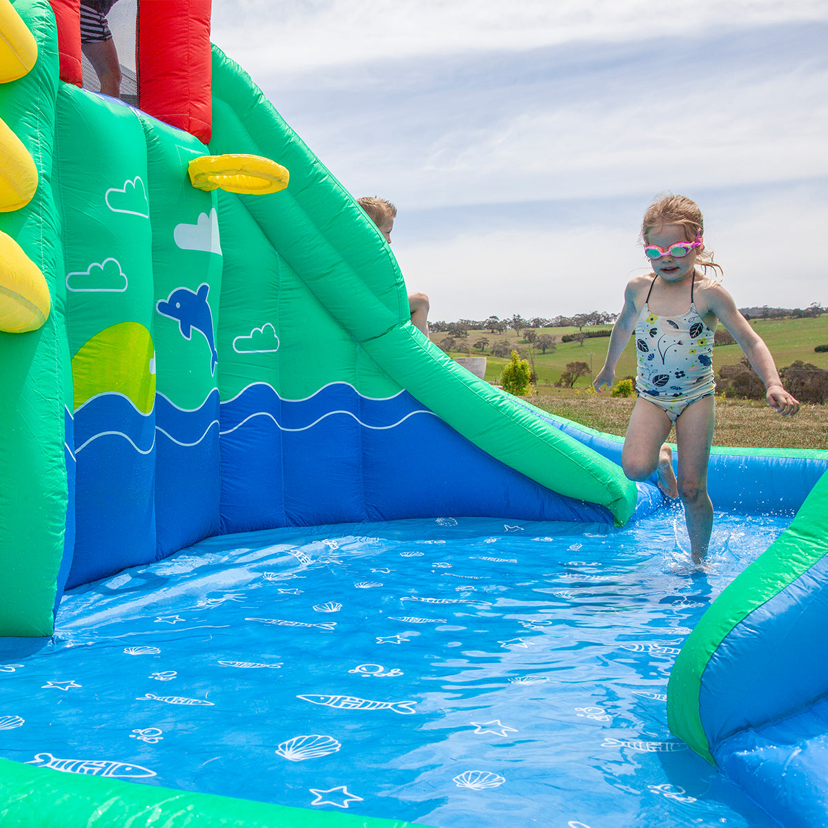 Lifespan Kids Atlantis Slide &amp; Splash-Water Play Toys-PEROZ Accessories