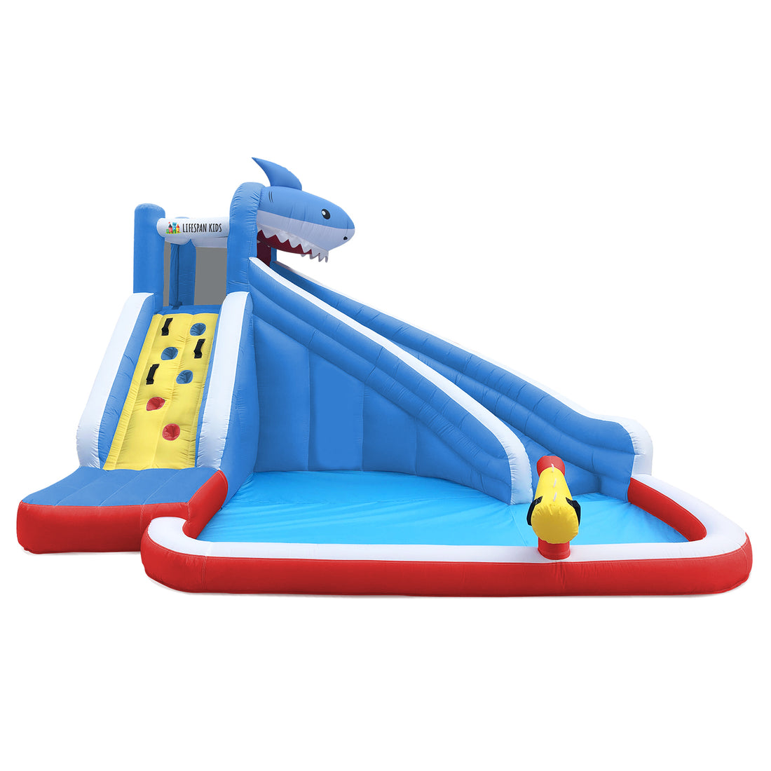 Lifespan Kids Sharky Slide &amp; Splash Inflatable-Baby &amp; Kids &gt; Toys-PEROZ Accessories