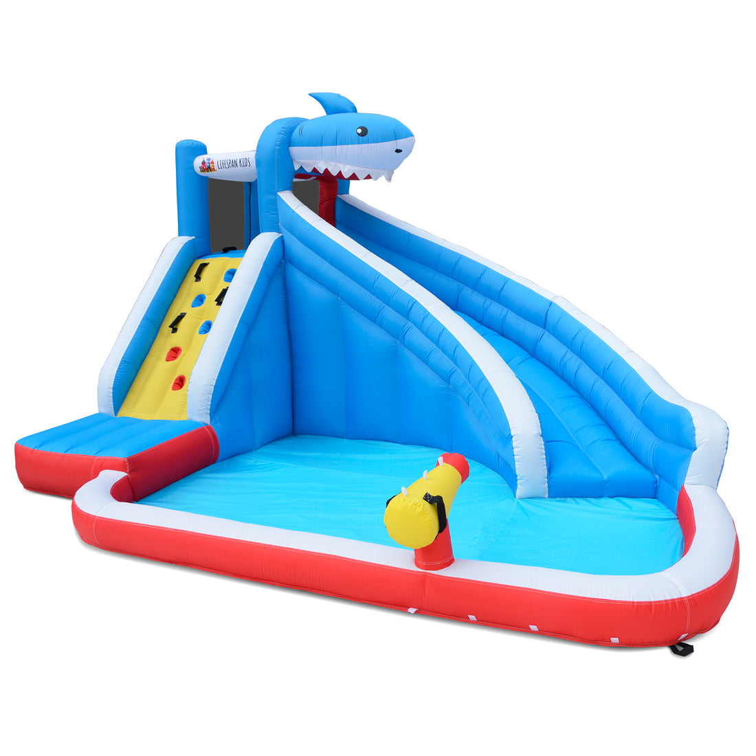 Lifespan Kids Sharky Slide &amp; Splash Inflatable-Baby &amp; Kids &gt; Toys-PEROZ Accessories