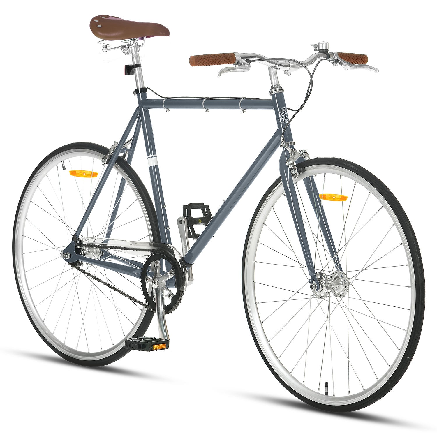 Progear Bikes Fixie 700c*53cm in Asphalt Grey-Sports &amp; Fitness &gt; Bikes &amp; Accessories-PEROZ Accessories