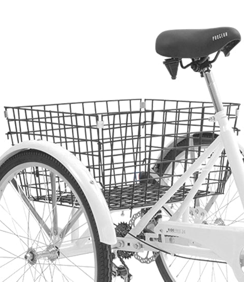 Progear Bikes RideFree Trike 24&quot; White-Sports &amp; Fitness &gt; Bikes &amp; Accessories-PEROZ Accessories