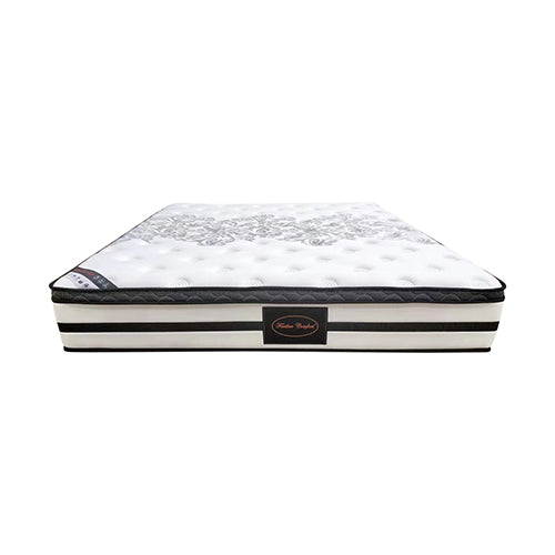 Queen Mattress Euro Top Memory Foam Non-woven Pocket Spring-Furniture &gt; Mattresses-PEROZ Accessories