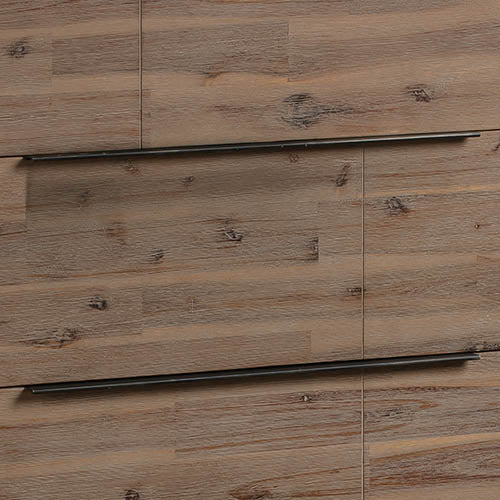 Tallboy with 4 Storage Drawers Assembled Solid Acacia Wooden Construction in Tea Colour-Furniture &gt; Living Room-PEROZ Accessories