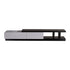 TV Cabinet with 2 Storage Drawers With High Glossy Assembled Entertainment Unit in Black & White colour-Entertainment Unit-PEROZ Accessories