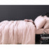 Vintage Design Homewares 100% Linen Blush Quilt Cover Set Super King-Home & Garden > Bedding-PEROZ Accessories