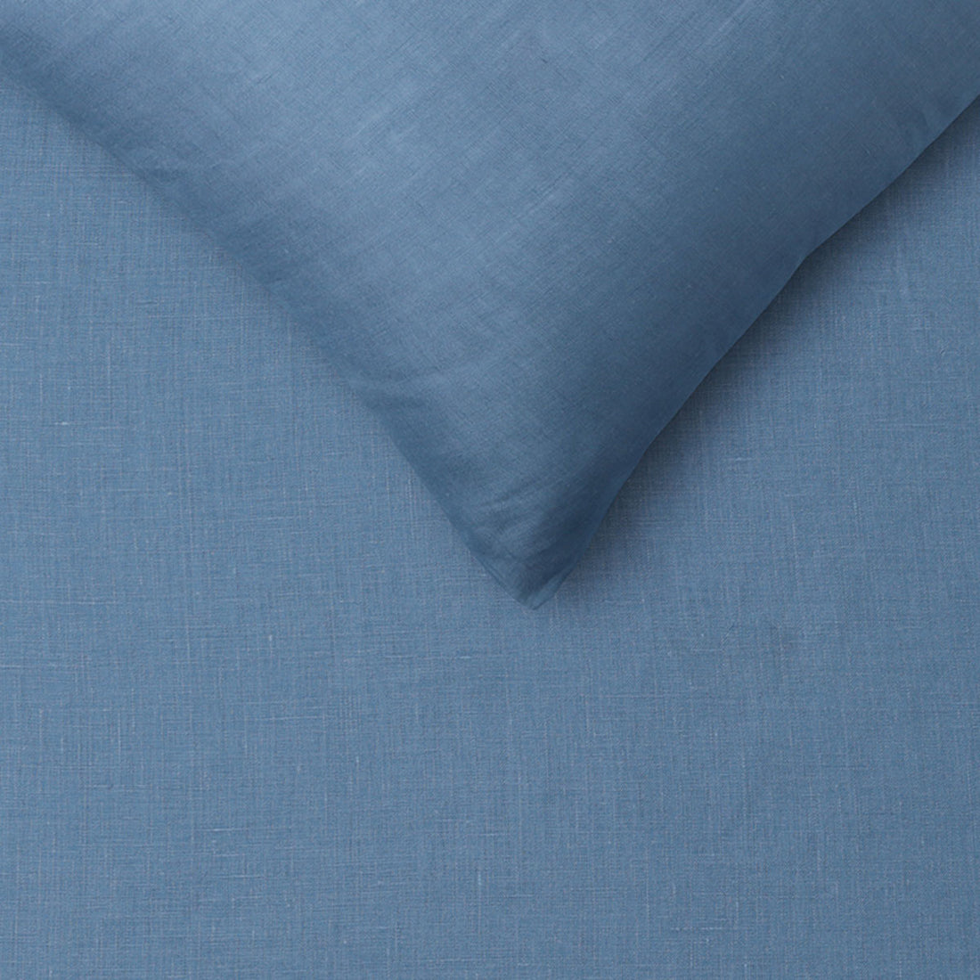 Vintage Design Homewares 100% Linen Brilliant Blue Sheet Set King-Home &amp; Garden &gt; Bedding-PEROZ Accessories