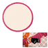 J.Elliot Home Koel Round Cotton Turkish Towel Orange/ Pink-Home & Garden > Bathroom Accessories-PEROZ Accessories