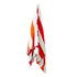 J.Elliot Home 400GSM Premium Cotton Reversible Striped Beach Towel 76 x 152 cm Red Orange-Home & Garden > Bathroom Accessories-PEROZ Accessories