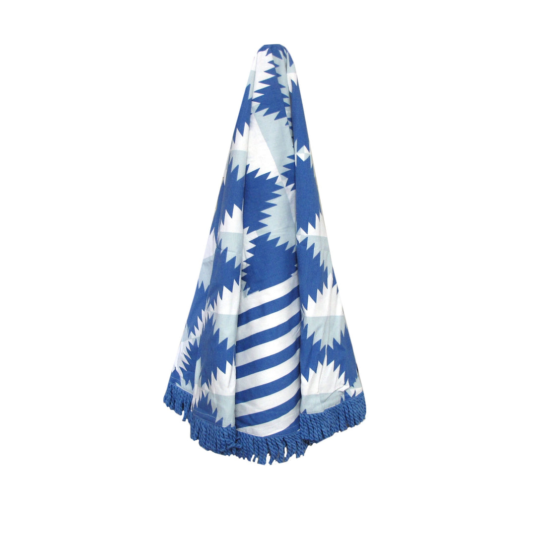 J.Elliot Home Arctic Round Cotton Turkish Towel Blue-Home &amp; Garden &gt; Bathroom Accessories-PEROZ Accessories