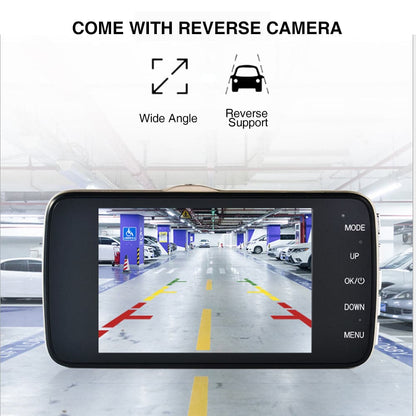 1080P Car Dash Camera Dual Front and Rear Video DVR Recorder Night Vision Kit-Auto Accessories-PEROZ Accessories