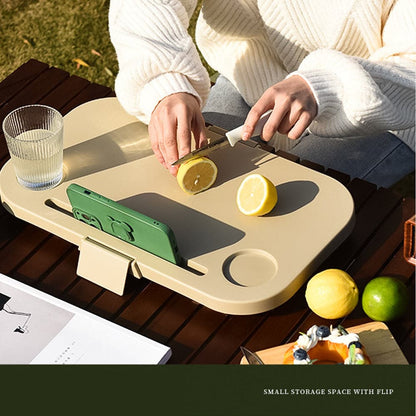 3 In 1 Folding Camping Storage Box Outdoor Food Fruit Container Picnic Table Basket-Outdoor &gt; Picnic-PEROZ Accessories