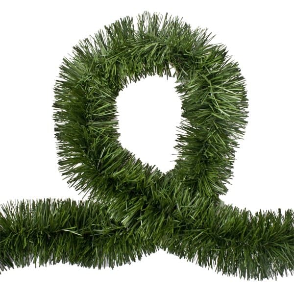 5x 2.5m Christmas Tinsel Xmas Garland Sparkly Snowflake Party Natural Home Décor, Pine Green-Occasions &gt; Christmas-PEROZ Accessories