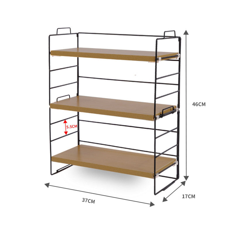 Desktop Storage Rack Bookshelf Office-Home &amp; Garden &gt; Storage-PEROZ Accessories