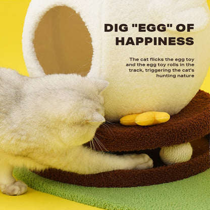 Cat Bed Pet Cave Bed Soft Cat House Cosy Tent Cat Nest Bed Warm Cat Cave Sleepin-Pet Care &gt; Dog Supplies-PEROZ Accessories