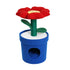 Rich Flower Cat Tree with Scratcher Pole Cat Tower with Hidaway Cat Bed Furbulous Cat Tree-Cat Trees-PEROZ Accessories