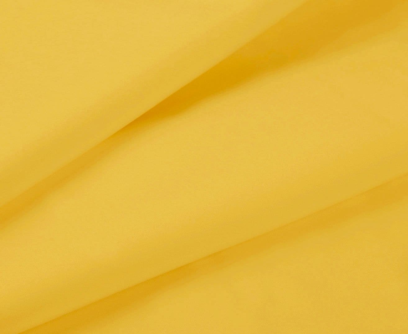 1000TC Ultra Soft Fitted Sheet &amp; 2 Pillowcases Set - King Size Bed - Yellow-Home &amp; Garden &gt; Bedding-PEROZ Accessories