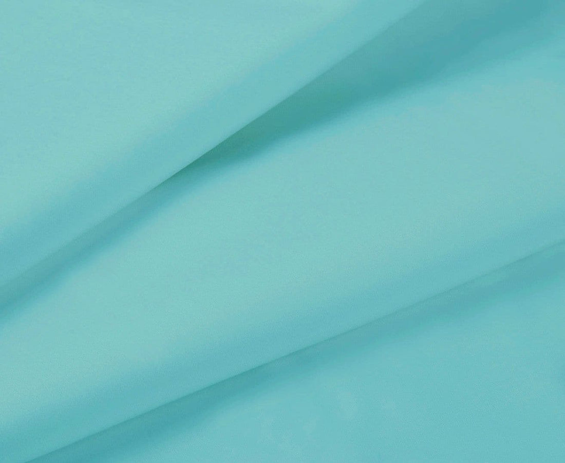 1000TC King Size Bed Soft Flat &amp; Fitted Sheet Set Aqua-Home &amp; Garden &gt; Bedding-PEROZ Accessories