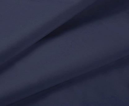 1000TC Ultra Soft Fitted Sheet &amp; Pillowcase Set - King Single Size Bed - Midnight Blue-Home &amp; Garden &gt; Bedding-PEROZ Accessories