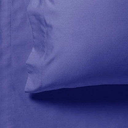 1000TC Ultra Soft King Single Size Bed Royal Blue Flat &amp; Fitted Sheet Set-Home &amp; Garden &gt; Bedding-PEROZ Accessories