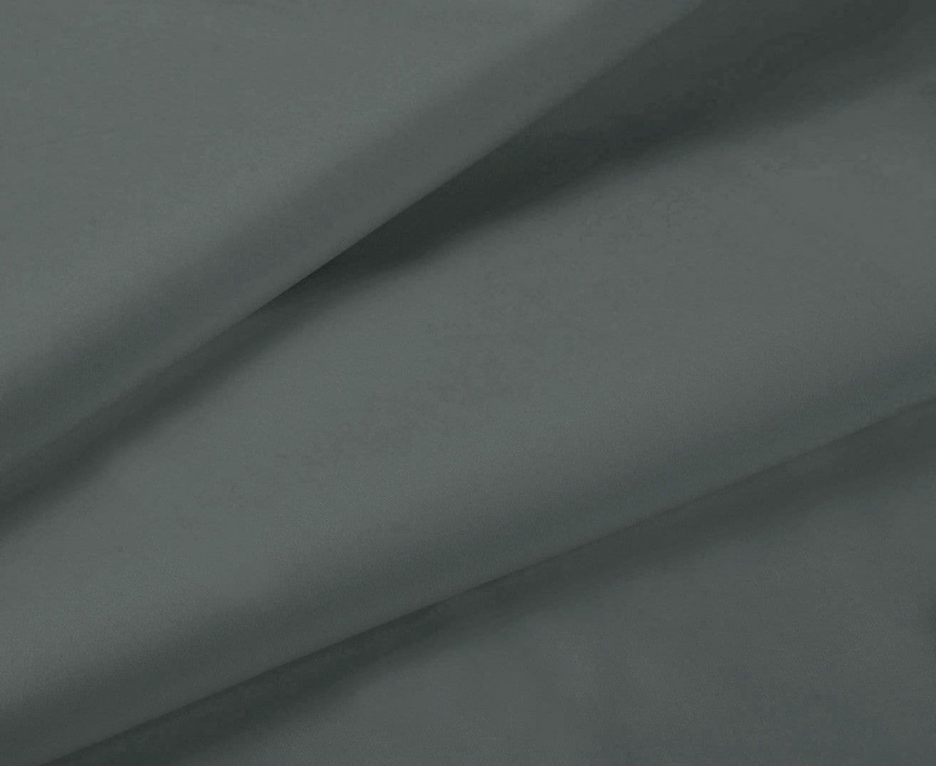 1000TC Ultra Soft Fitted Sheet &amp; 2 Pillowcases Set - Queen Size Bed - Charcoal-Home &amp; Garden &gt; Bedding-PEROZ Accessories