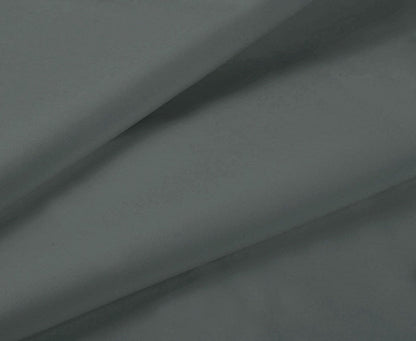 1000TC Ultra Soft Fitted Sheet &amp; 2 Pillowcases Set - Queen Size Bed - Charcoal-Home &amp; Garden &gt; Bedding-PEROZ Accessories