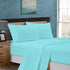1000TC Queen Size Bed Soft Flat & Fitted Sheet Set Aqua-Home & Garden > Bedding-PEROZ Accessories