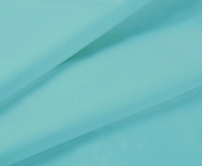 1000TC Single Size Bed Soft Flat &amp; Fitted Sheet Set Aqua-Home &amp; Garden &gt; Bedding-PEROZ Accessories