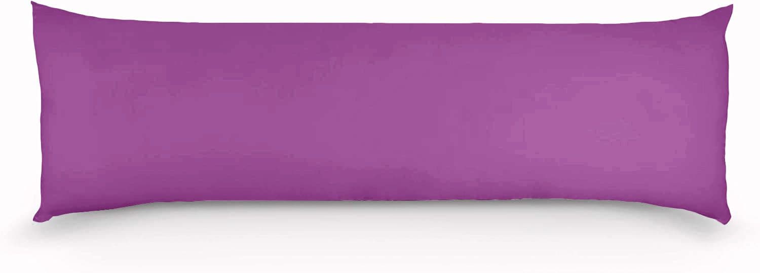 1000TC Premium Ultra Soft Body Pillowcase - Purple-Home &amp; Garden &gt; Bedding-PEROZ Accessories