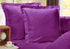 1000TC Premium Ultra Soft European Pillowcases 2-Pack Purple-Home & Garden > Bedding-PEROZ Accessories