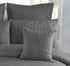 1000TC Premium Ultra Soft Seersucker Cushion Covers - 2 Pack - Charcoal-Home & Garden > Bedding-PEROZ Accessories