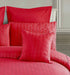 1000TC Premium Ultra Soft Seersucker Cushion Covers - 2 Pack - Red-Home & Garden > Bedding-PEROZ Accessories