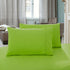 1000TC Premium Ultra Soft Queen size Pillowcases 2-Pack - Green-Home & Garden > Bedding-PEROZ Accessories