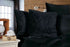 Diamond Pintuck Premium Ultra Soft Cushion Covers 2-Pack - Black-Home & Garden > Bedding-PEROZ Accessories