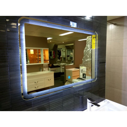 Belbagno Rectangular LED Bathroom Wall Mirror-Furniture &gt; Bathroom-PEROZ Accessories