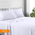 1200tc hotel quality cotton rich sheet set double white-Home & Garden > Bedding-PEROZ Accessories