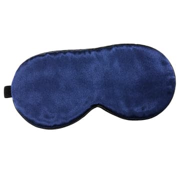100 silk sleep eye mask for women men navy-Home &amp; Garden &gt; Bedding-PEROZ Accessories