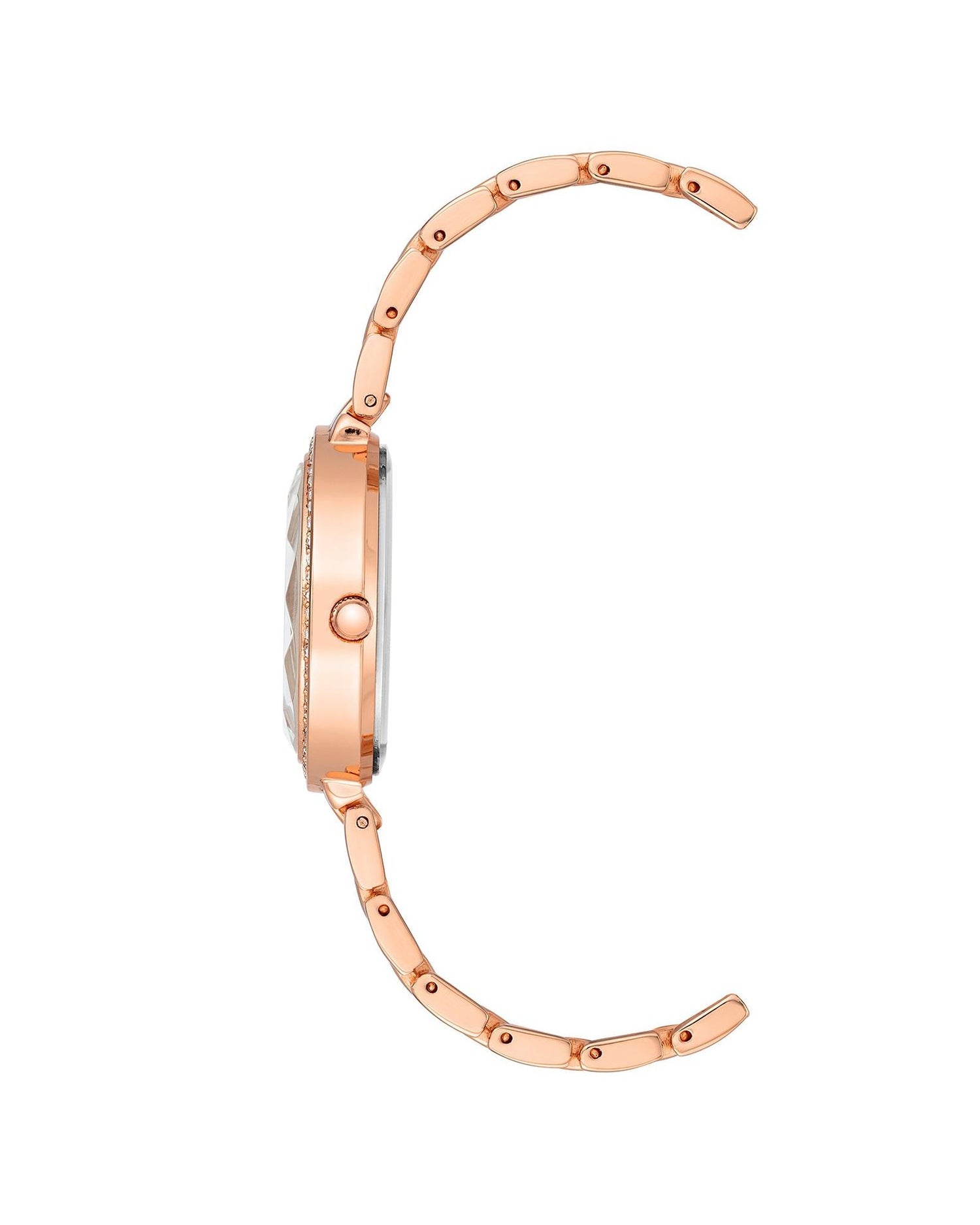 Rose Gold Fashion Watch with Quartz Movement One Size Women-Women&