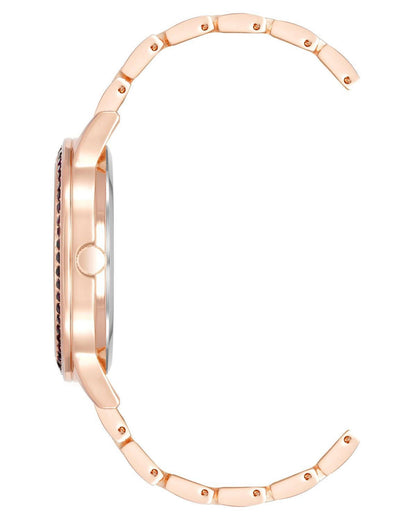 Rose Gold Analog Quartz Womens Fashion Watch One Size Women-Women&