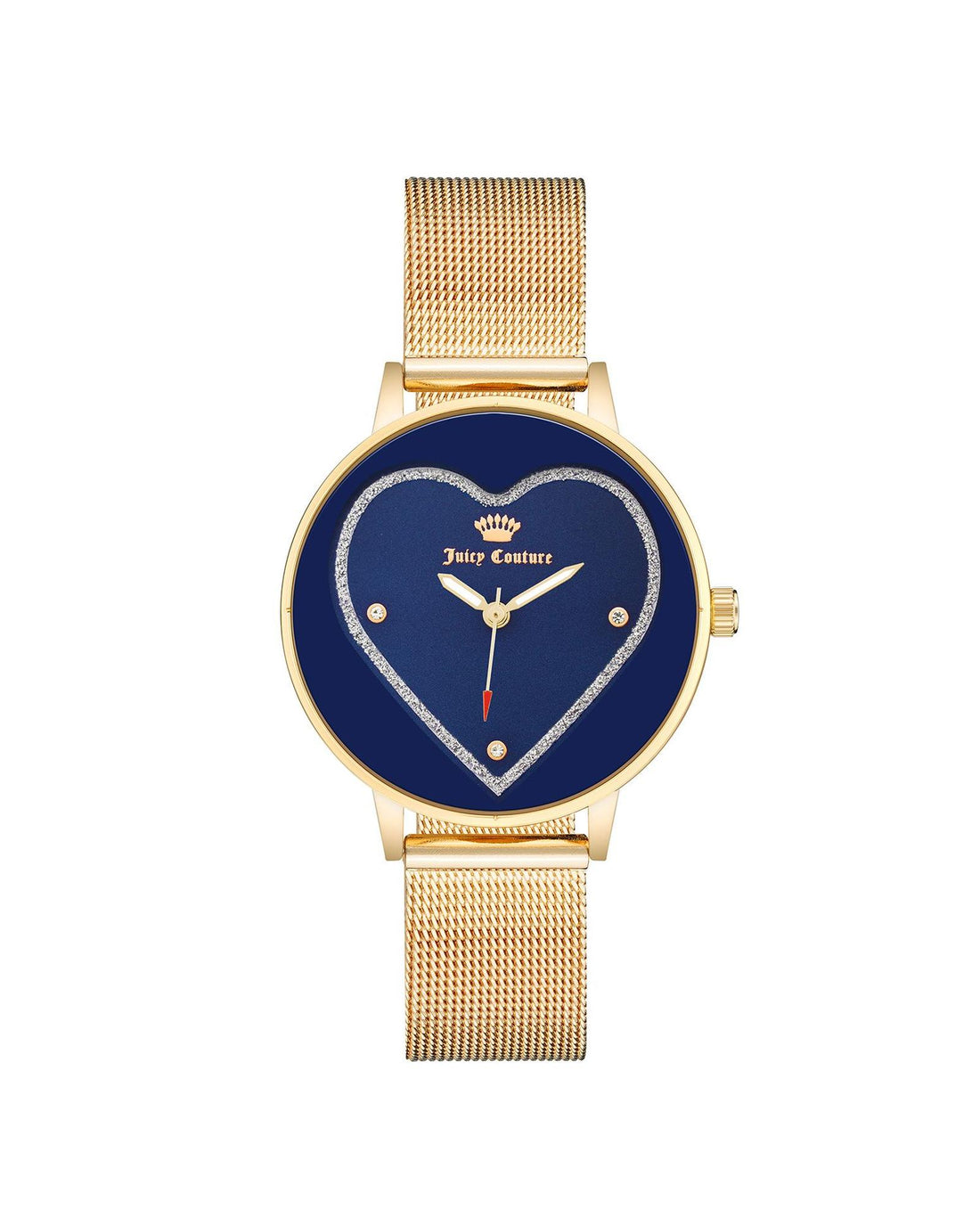 Rose Gold Fashion Analog Watch with Rhine Stone Facing One Size Women-Women&