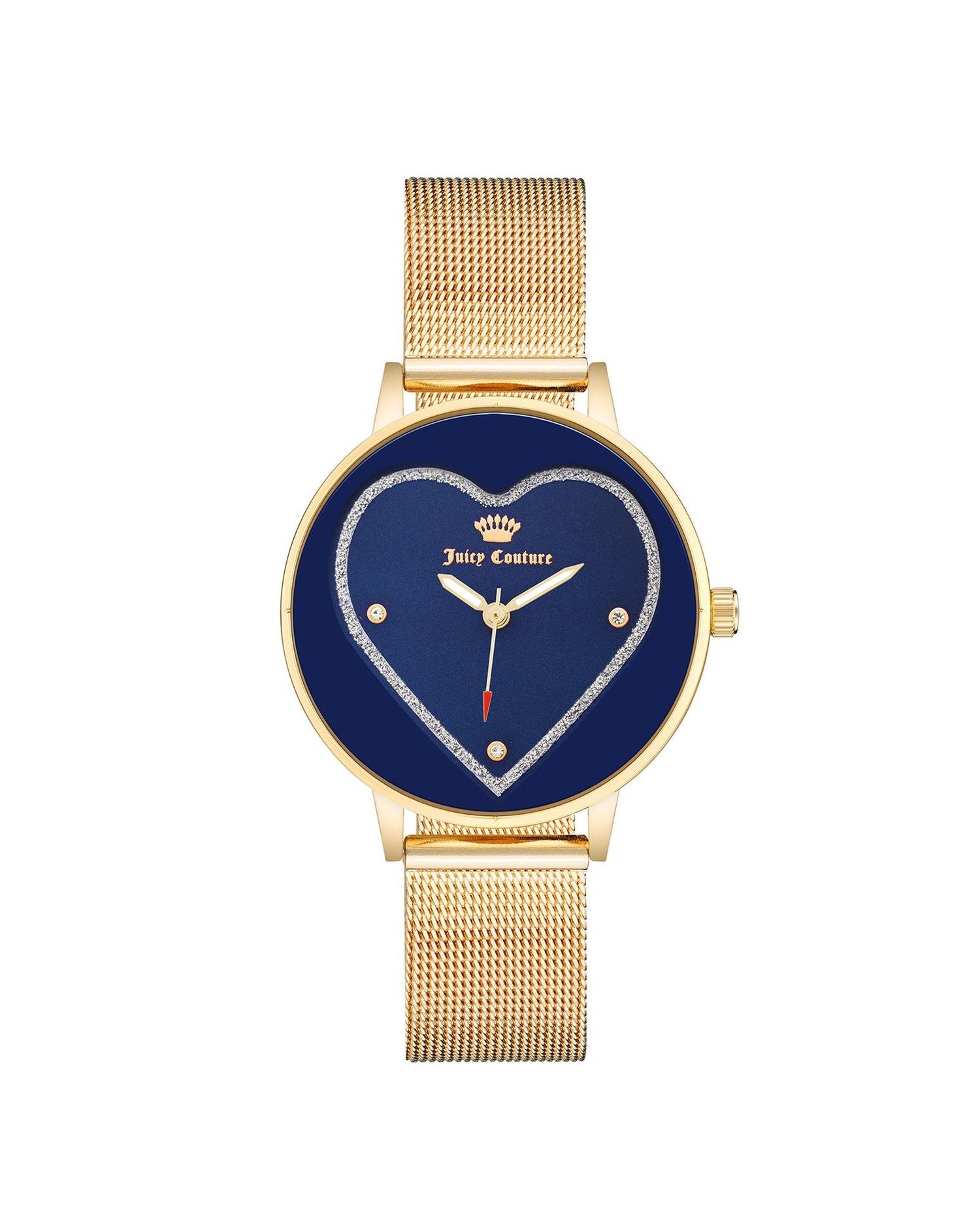 Rose Gold Fashion Analog Watch with Rhine Stone Facing One Size Women-Women&