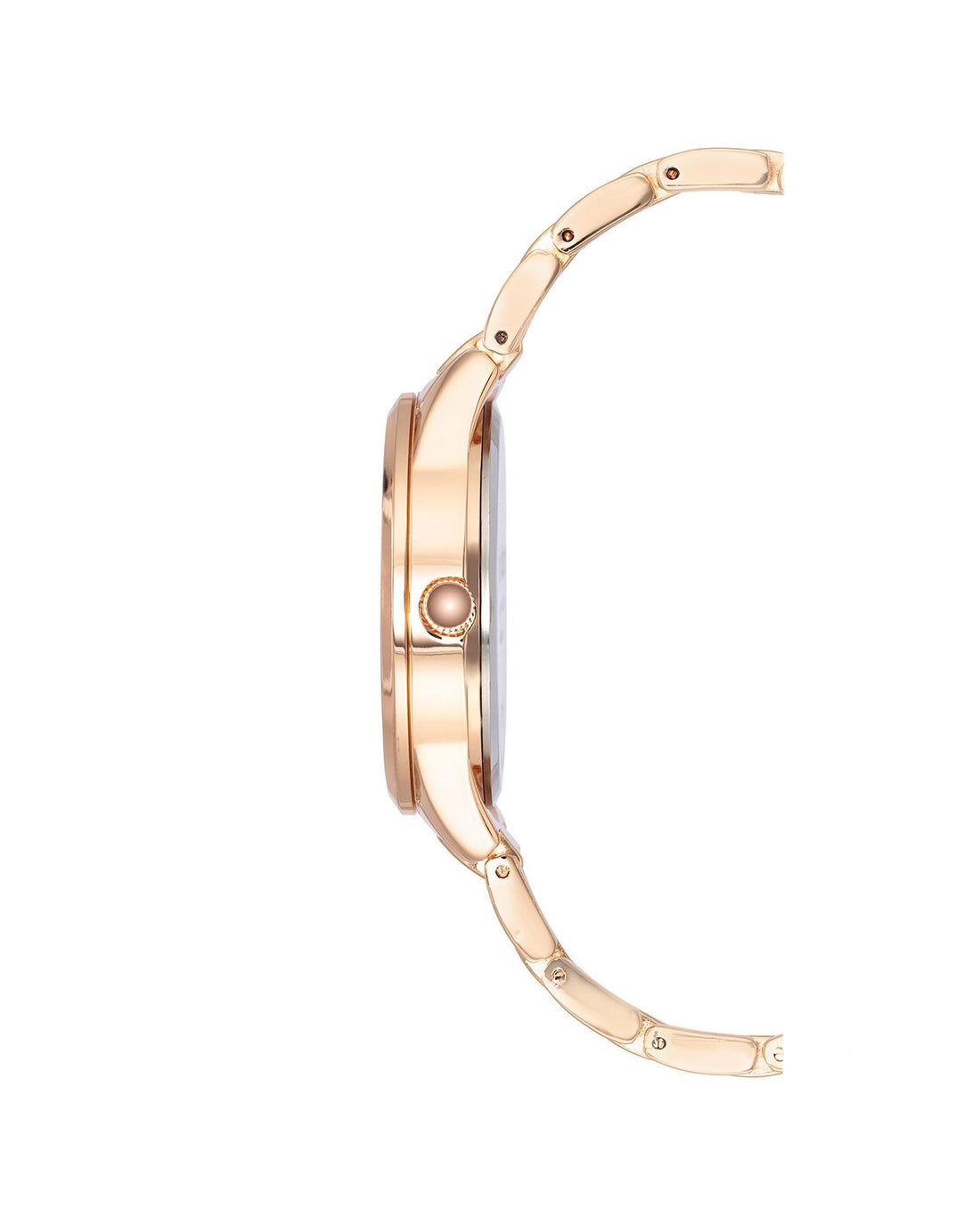 Rose Gold Fashion Quartz Analog Watch One Size Women-Women&