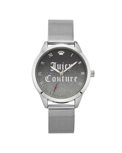 Silver Stainless Steel Mesh Fashion Watch One Size Women-Women&
