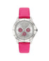 Womens Silver Analog Fashion Watch with Pin Buckle Closure One Size Women-Women&