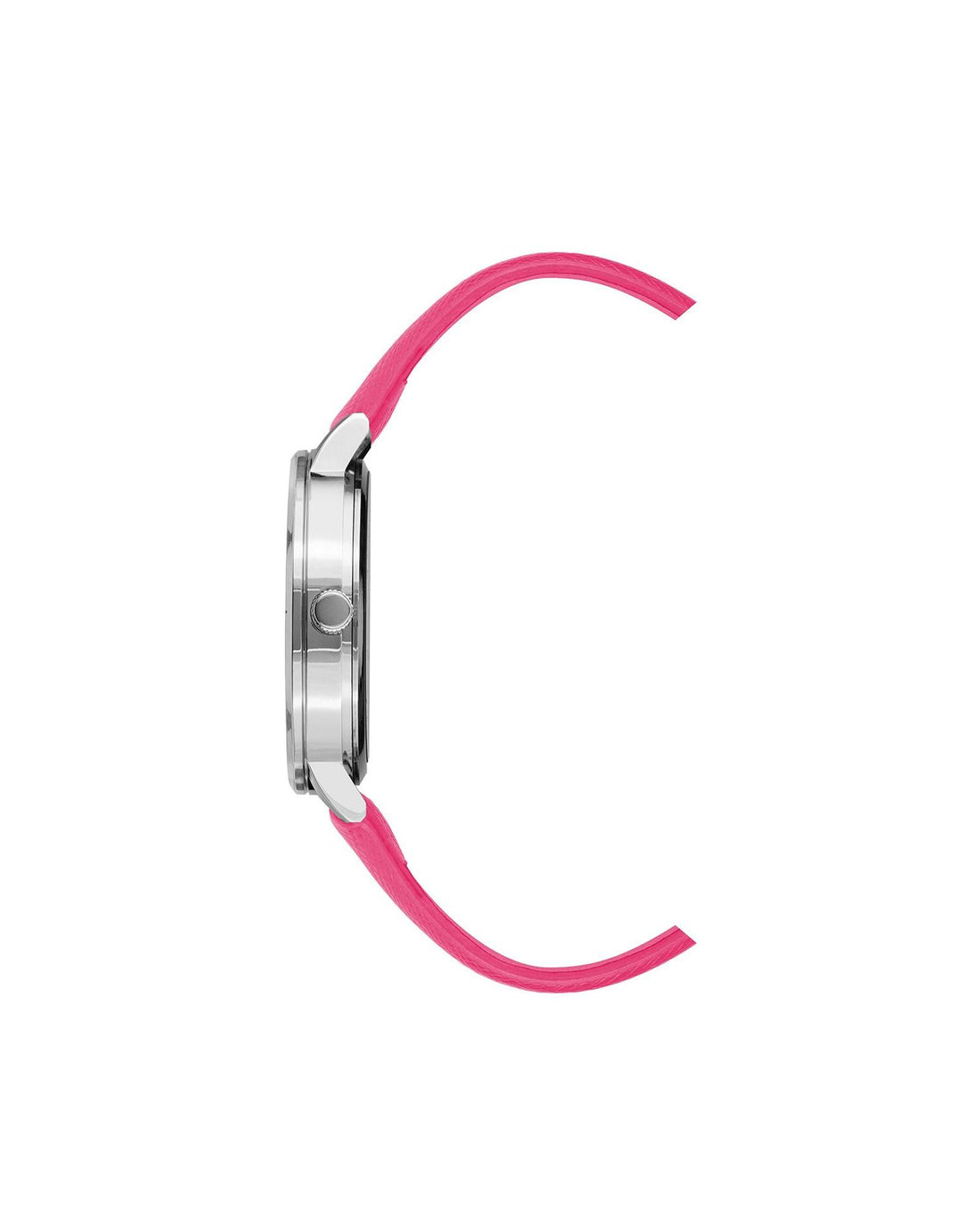 Silver Analog Fashion Watch with Rhine Stone Facing One Size Women-Women&
