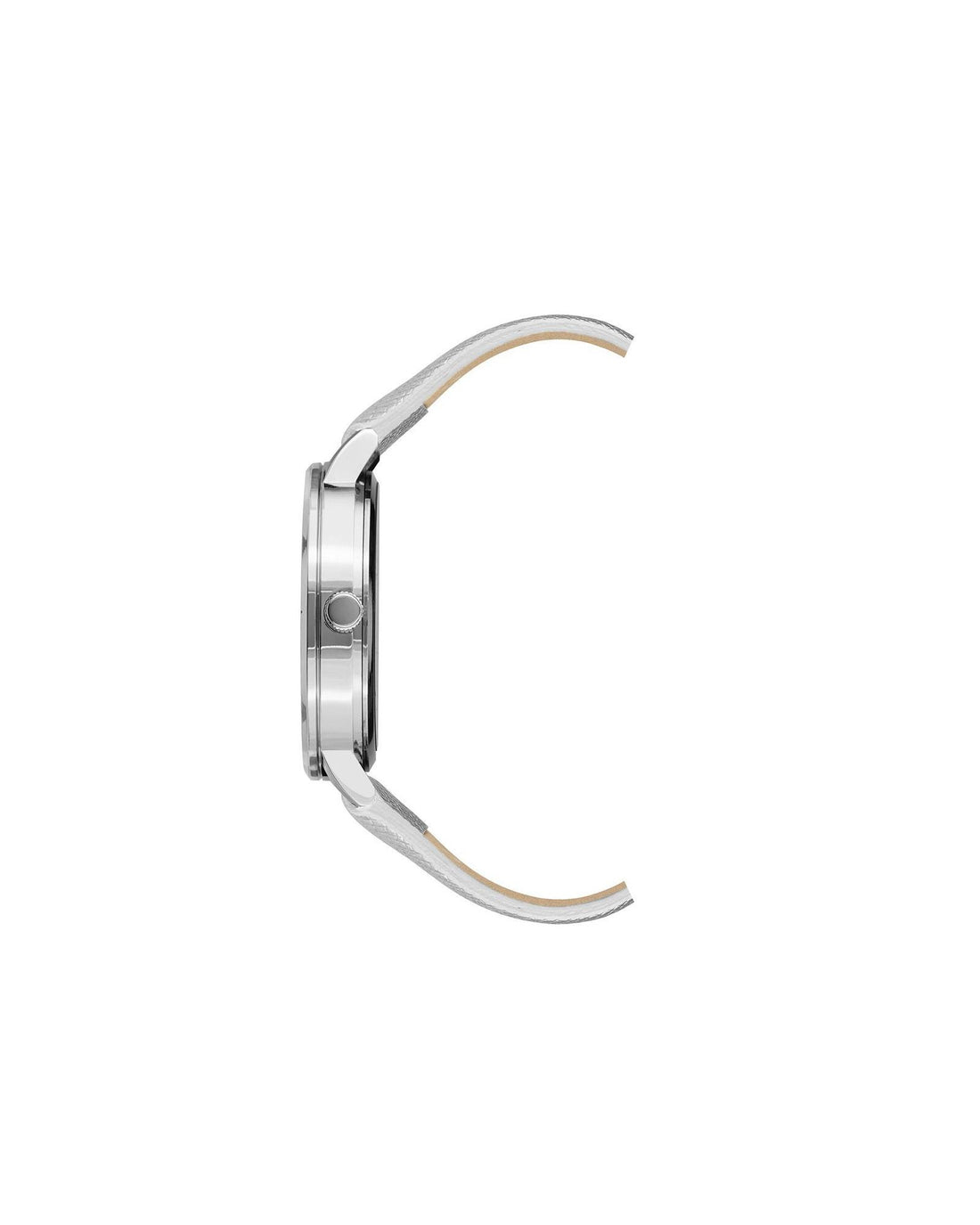 Silver Fashion Watch with Rhinestone Detail One Size Women-Women&