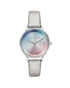 Silver Analog Quartz Fashion Watch with Pin Buckle Closure One Size Women-Women&